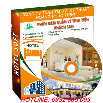 Phần mềm quản lý bán hàng tính tiền khách sạn Mini, Hotel